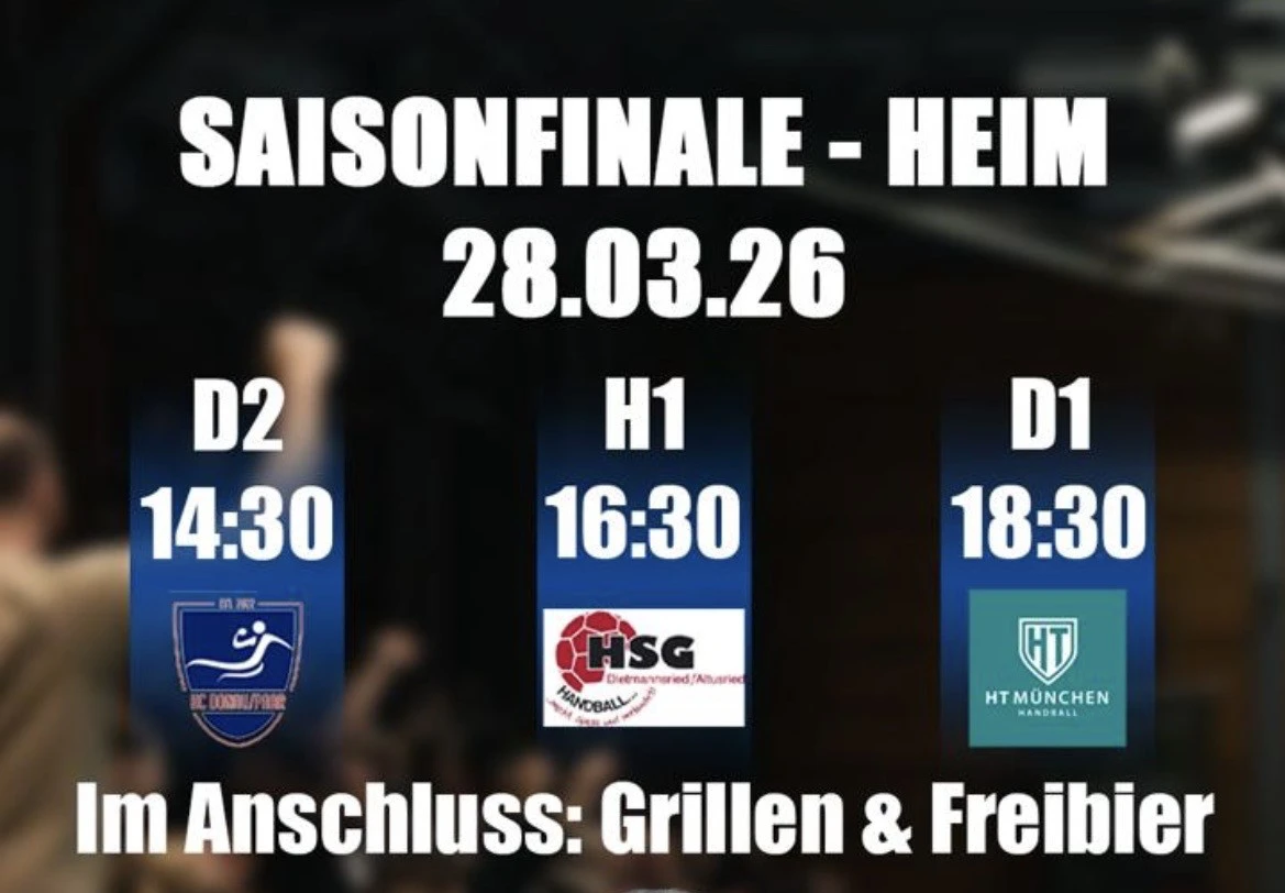 Saisonfinale in Herrsching am 28.03.2026
