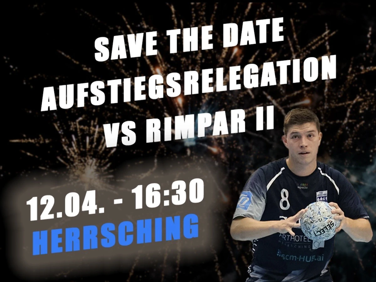 Save the Date: Aufstiegsrelegation vs. Rimpar II